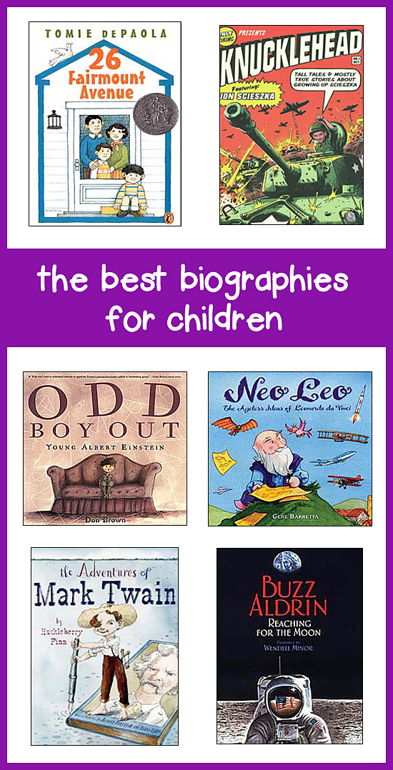 Best Biographies for Kids in Grades 1-8