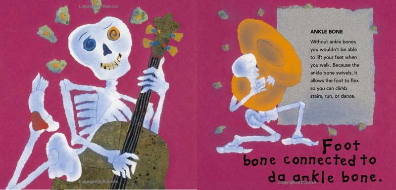 Dem Bones Kids Book Fun Book On The Human Body For Kids