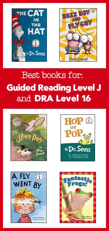 Guided Reading Level J DRA Level 16 Books